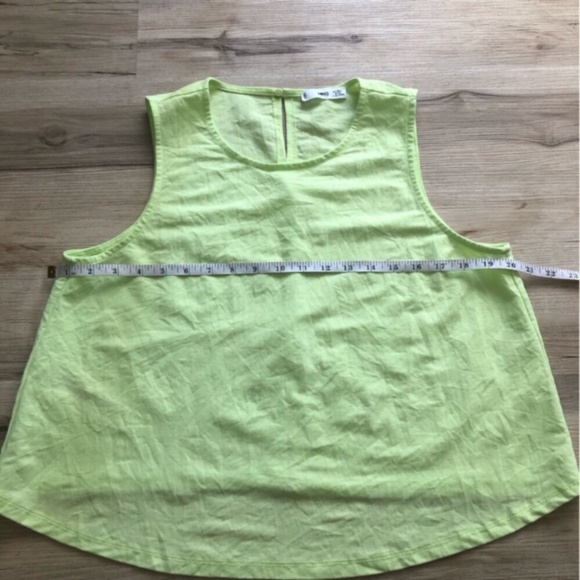 Mango Light Green Tank Top - Picture 5 of 6